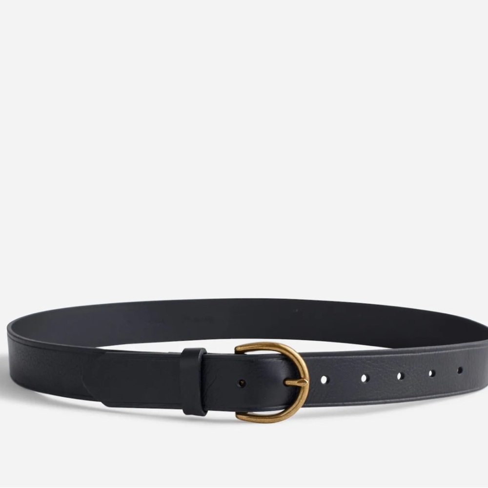 Madewell Medium Perfect Leather Belt